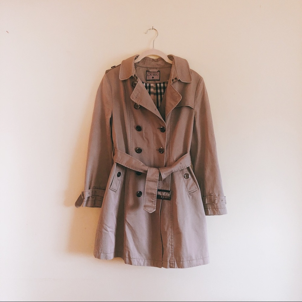 La Miu Trench Coat